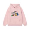 Colorful Cartoon Animal Print Hoodie