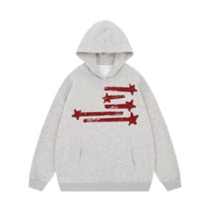 Graffiti Hip-Hop Style Grey Hoodie