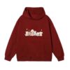 "Dog Family" Design Hoodie — Red